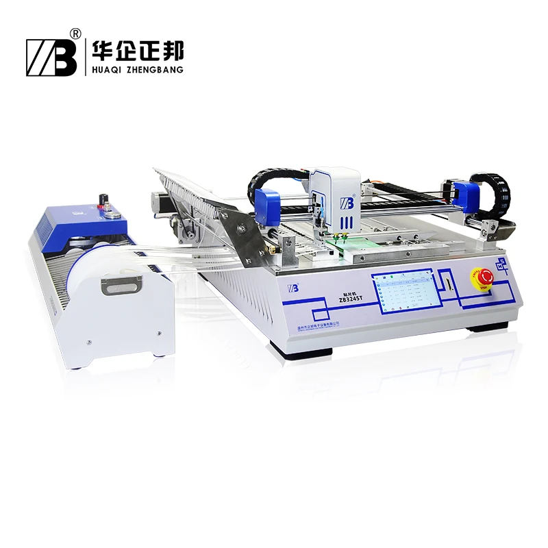 ZB3245T Высокоточный маленький Smt палочка и разместить машина SMD 2 головка