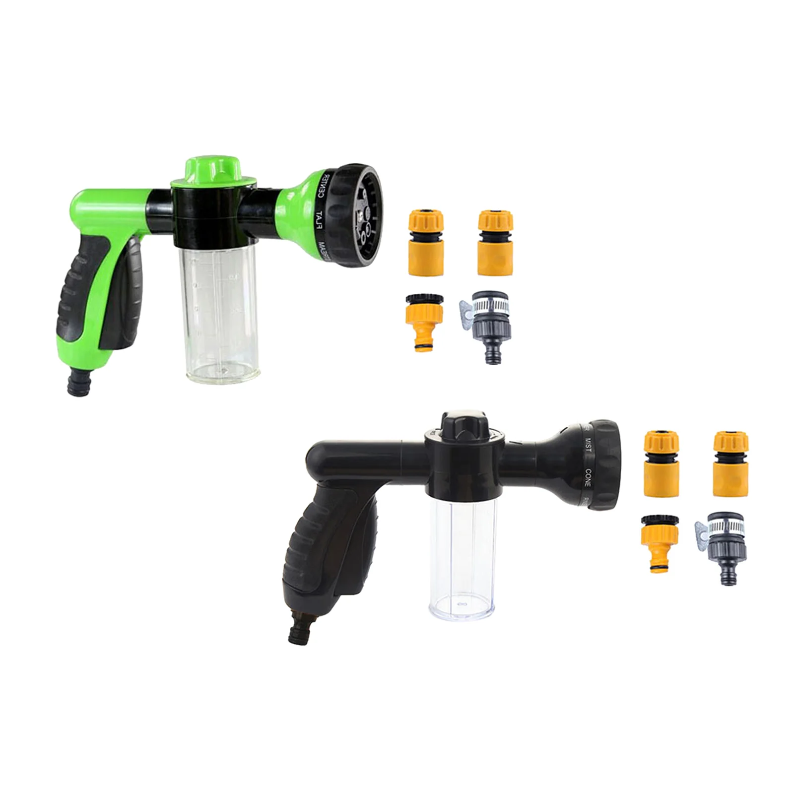 

Garden Hose Nozzle Adjustable Watering Patterns Nozzle Sprayer for Showering Pet Watering Plants Car Washing Patio Lawn