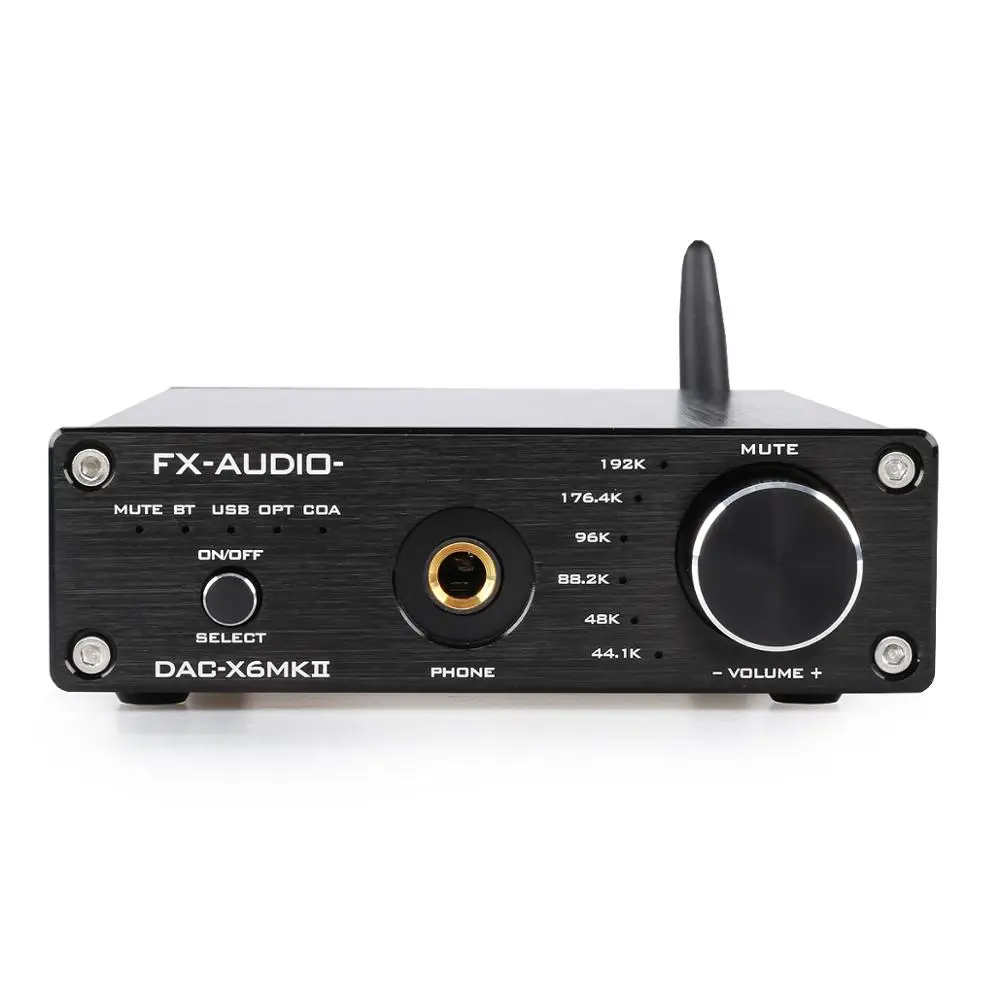 FX аудио DAC X6 MKII ESS9018 TPA6120 чип Bluetooth 5 0 APTX SPDIF коаксиальный PC USB усилитель RCA