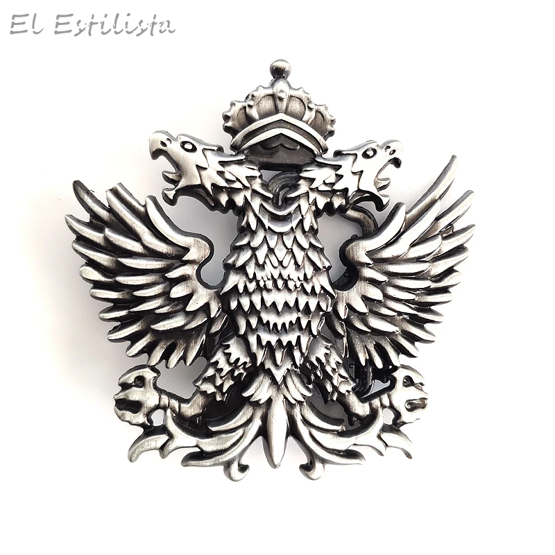 Мужской винтажный ремень с пряжкой в виде орла ширина 4 см | Дом и сад