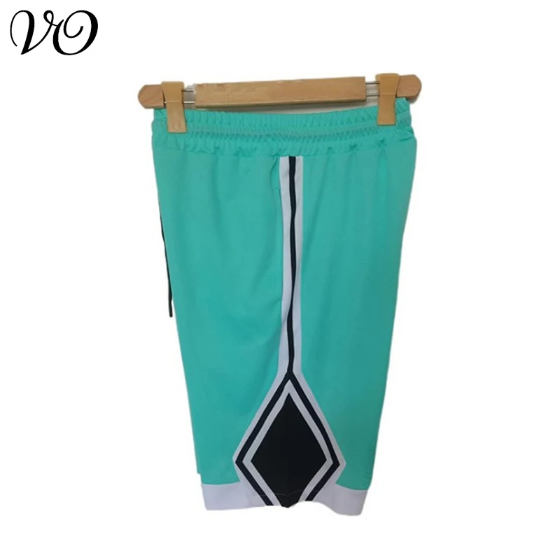 Шорты мужские спортивные сетчатые в Европейском стиле свободные быстросохнущие