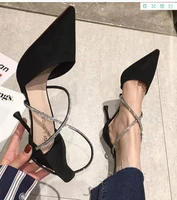 new female stiletto heels new temperament water diamond bandage sandals wedding shoes women high heels sexy pumps