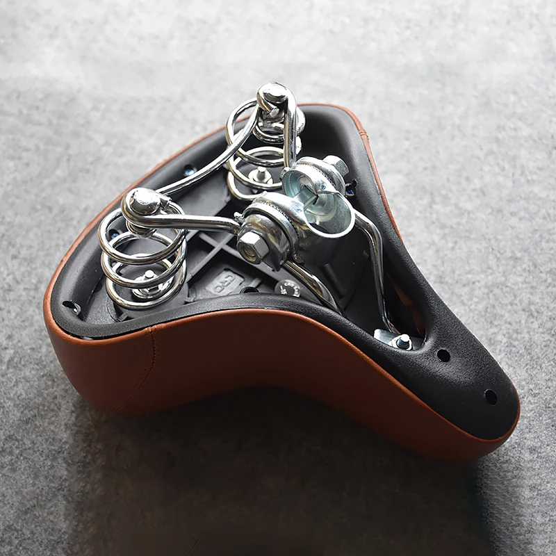 

Retro Bicycle Bike Saddle Vintage Cycling Bike Saddle Comfortable Durable Seat cycling Accessories High quality and durbale