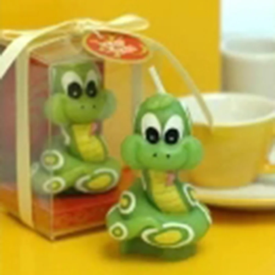 Ароматические свечи на день рождения для торта восковые животные подарок