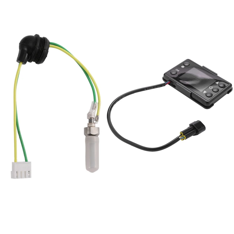 

Car Heating Device Controller with 12V Car Plugs Ignition Wire Cable Glow Plug