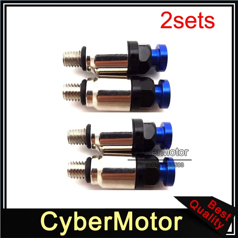 Синий 5x0 8 мм мотоциклетный фотовентиль клапаны для подводного вентиля мотоцикла