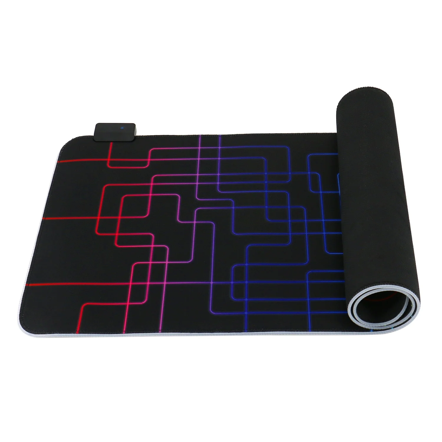 Большой игровой коврик для мыши RGB со светодиодной подсветкой клавиатура с