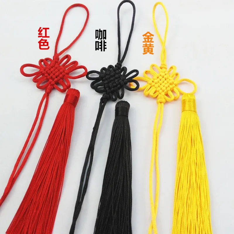

Pure 6-disc and single spike Chinese jewelry accessories tassels tassels tassels tassels DIY handicraft car tassels