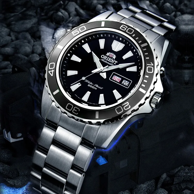 

ORIENT- Watch for Men Top Luxury Brand Men Watch Automatic Watch Men Fashion Luminous 50M Waterproof Steel Business Wristwatch