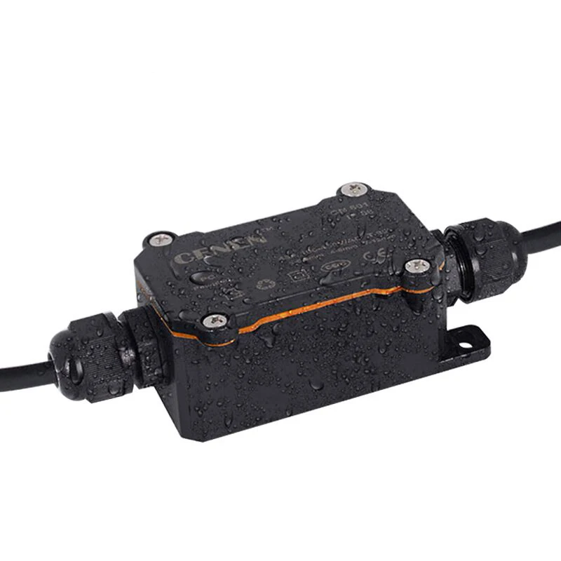 2 сторонняя наружная Водонепроницаемая Соединительная коробка IP68 электрическая