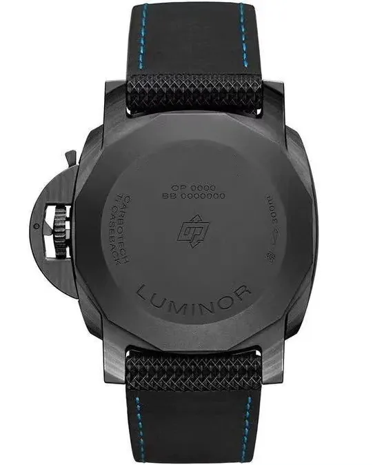 

2020 Luxury Brand New Men Automatic Mechanical Sapphire Black Canvas Leather Stainless Steel 1950 3 Days Watches Luminous Blue