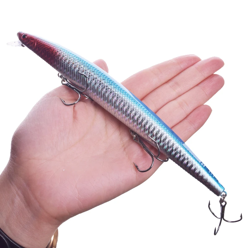 10pcs/lot Lure Kit Minnow Fishing Lure 18cm 23g Hard Bait Crankbait Wobbler Big 