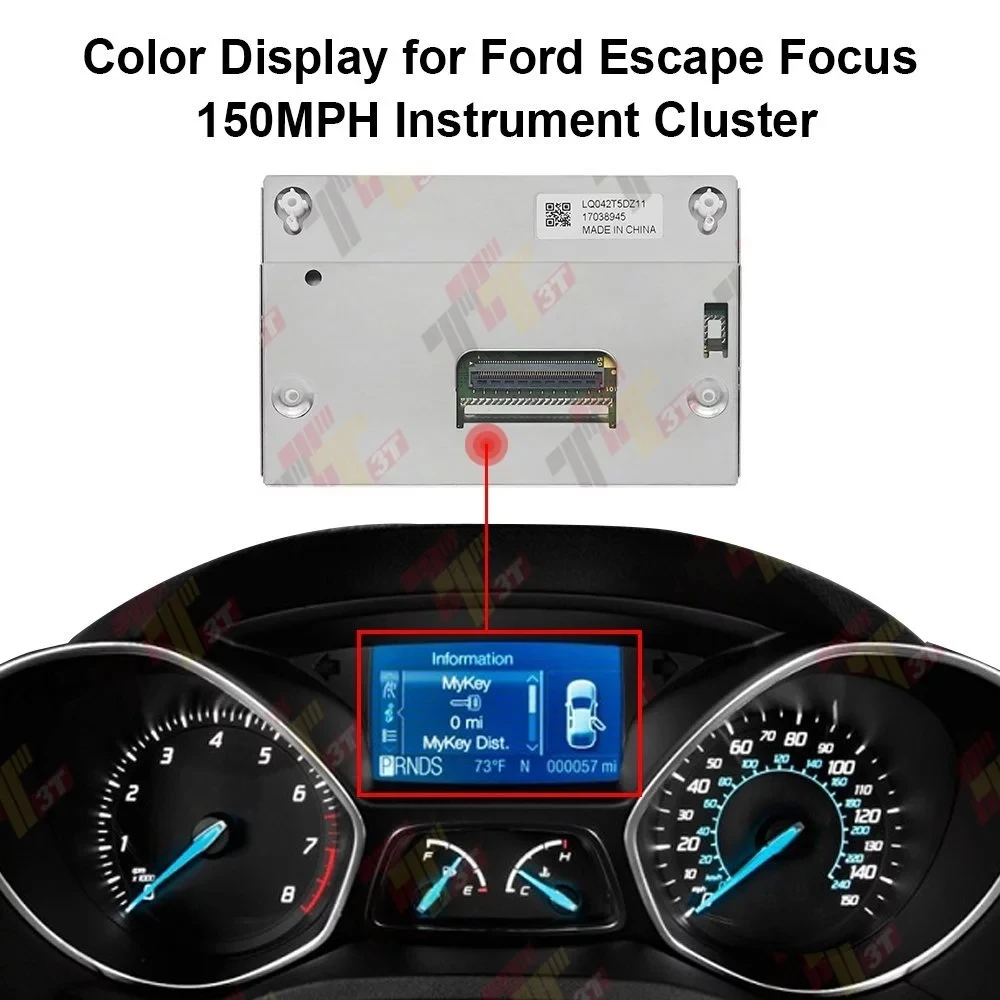 Цветной ЖК дисплей для Ford Escape Focus 150 миль/ч Спидометр LQ042T5DZ11|Комплекты датчиков и
