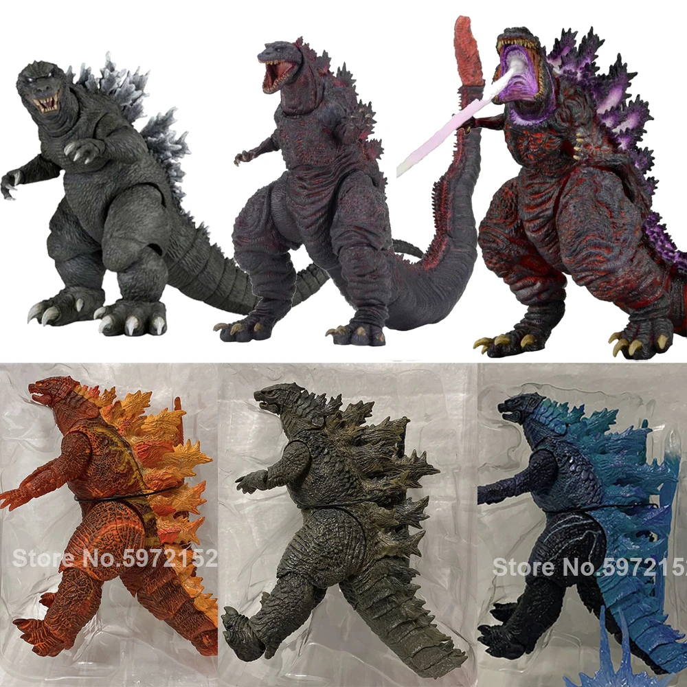 Экшн фигурка Shin Gojira NECA Monster Atomic Blast King Kong Игрушечная модель куклы подарок на