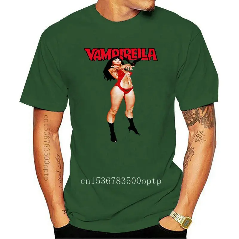 

New Vampirella Movie Poster Mens T Shirt Men Streetwear 2021 Tshirt Fashion 2021 Tshirts 100% Cotton T-Shirts Black Top