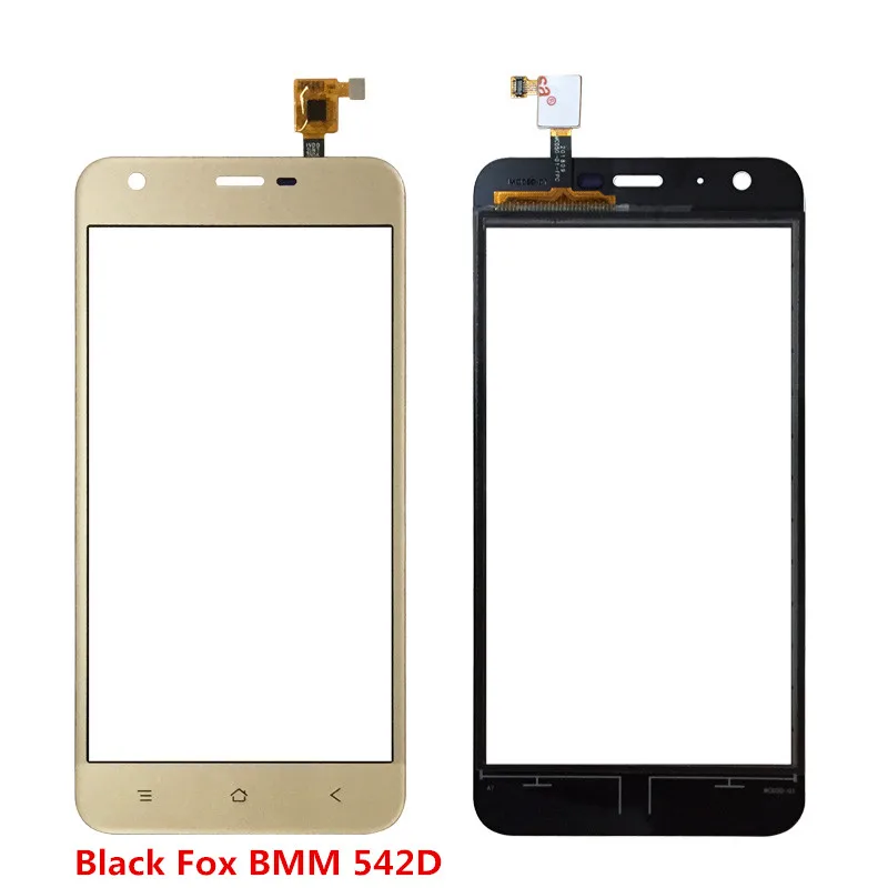 Сенсорный экран для Black Fox BMM 541 542D сенсорный стекло дигитайзер панель передний