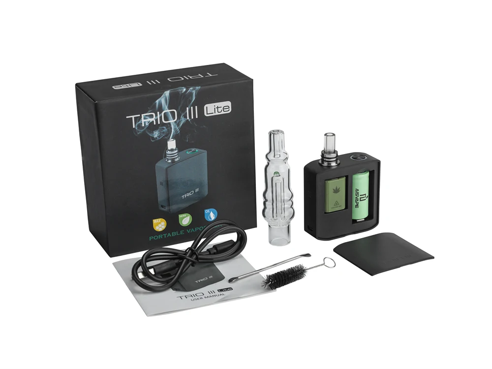 

Оригинальный испаритель TRIO III LITE для сухой травы TC, сменная катушка, Съемная батарея 18350, набор для вейпа vs sxk, заготовка, коробка