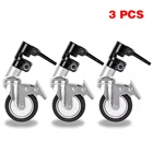 Профессиональный профессиональный 3-колесный Многофункциональный студийный подставка с тяжелым освещением с подставкой специальное колесо аксессуары для фотосъемки