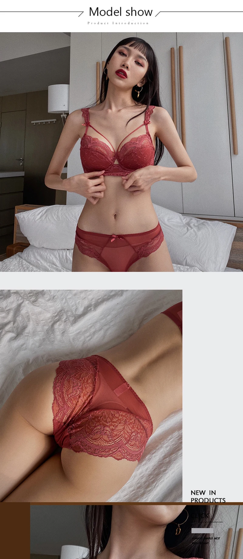 2 Piece Set Floral Embroidery Sexy Lingerie Thin Cotton Brassiere Women Underwear Set Lace Push Up Bra And Panties Big Cup C D E ladies underwear sets