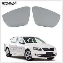 Mirror Glass For Skoda Octavia A7 Mk3 (5E) Sedan & Combi 2013 2014 2015 2016 2017 Car-styling Door Rear Heated  Mirror Glass