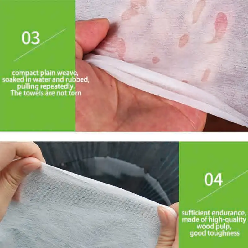 Одноразовая салфетка для лица ног полотенце из древесной целлюлозы ногтей