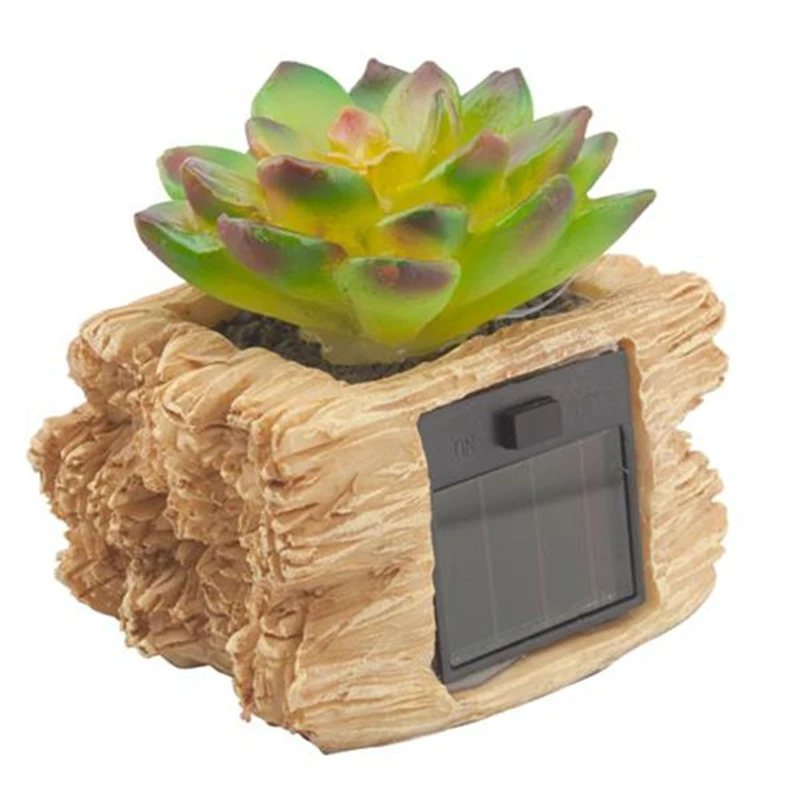 Светодиодная лампа на солнечной батарее цветочный горшок дневное освещение