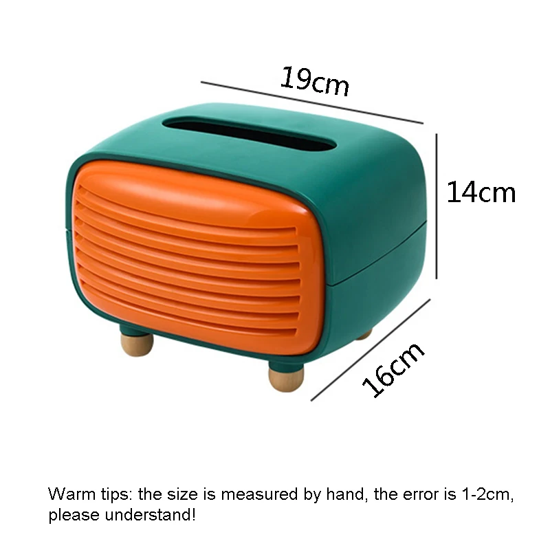 

Tissue Box Creative Imitation Radio Paper Drawer Box Simple Paper Towel Storage Box