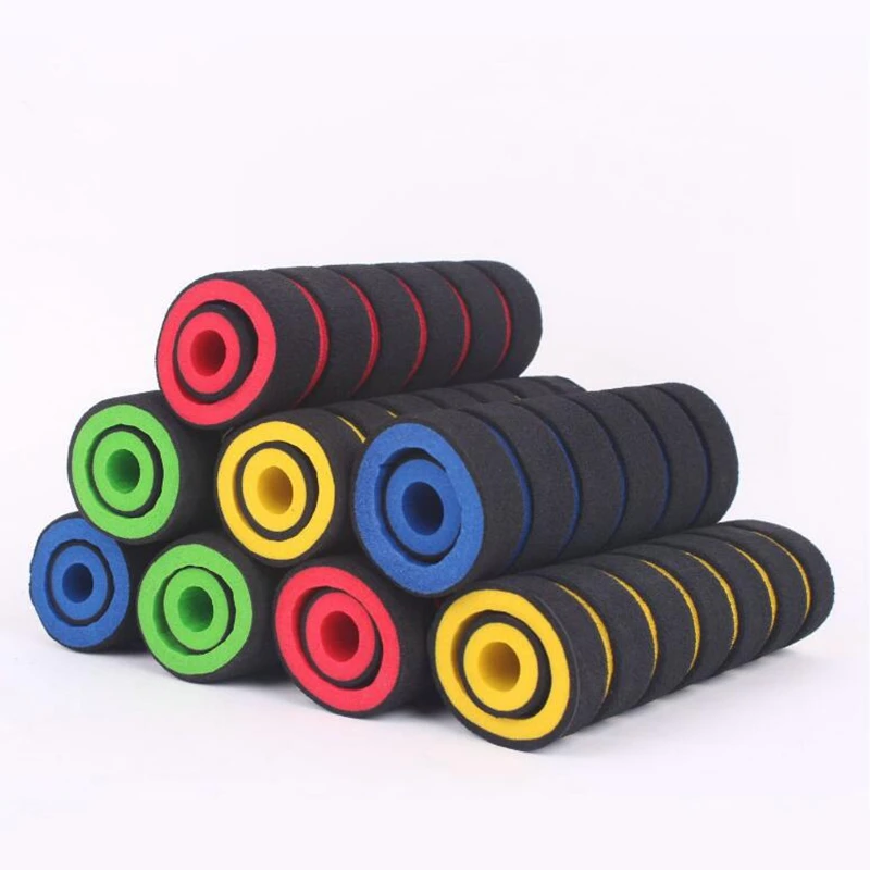 4pcs/set Bike Racing Bicycle Motorcycle Handle Bar Foam Sponge Grip Cover Non-slip Soft Handlebar Wh | Автомобили и мотоциклы