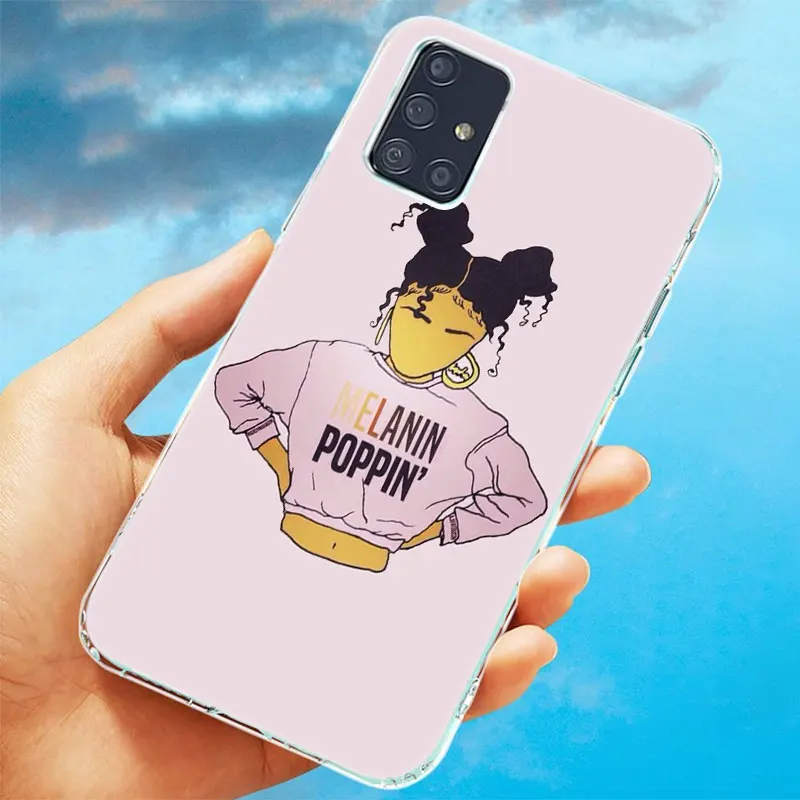 2bunz melanin poppin aba protective case for samsung galaxy a12 a02 a03s a21s a22 a32 a52 a72 a82 s21 plus fe ultra m32 m12 free global shipping