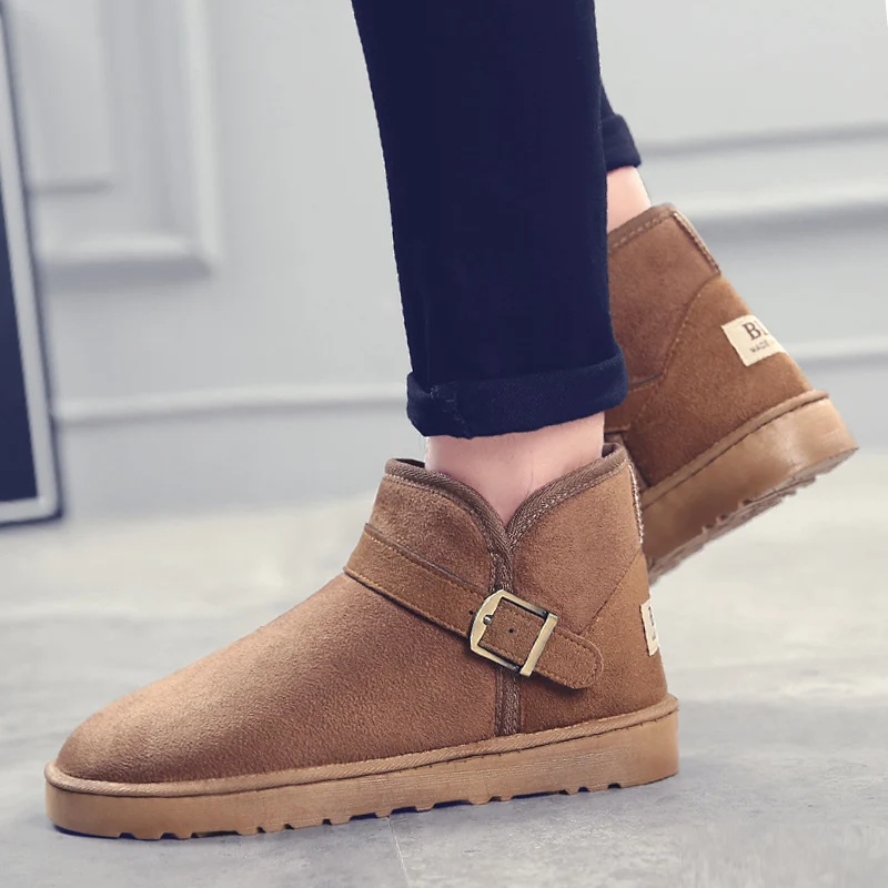 Женские зимние кроссовки размера плюс 36 45 зимняя обувь плюшевая теплая женские