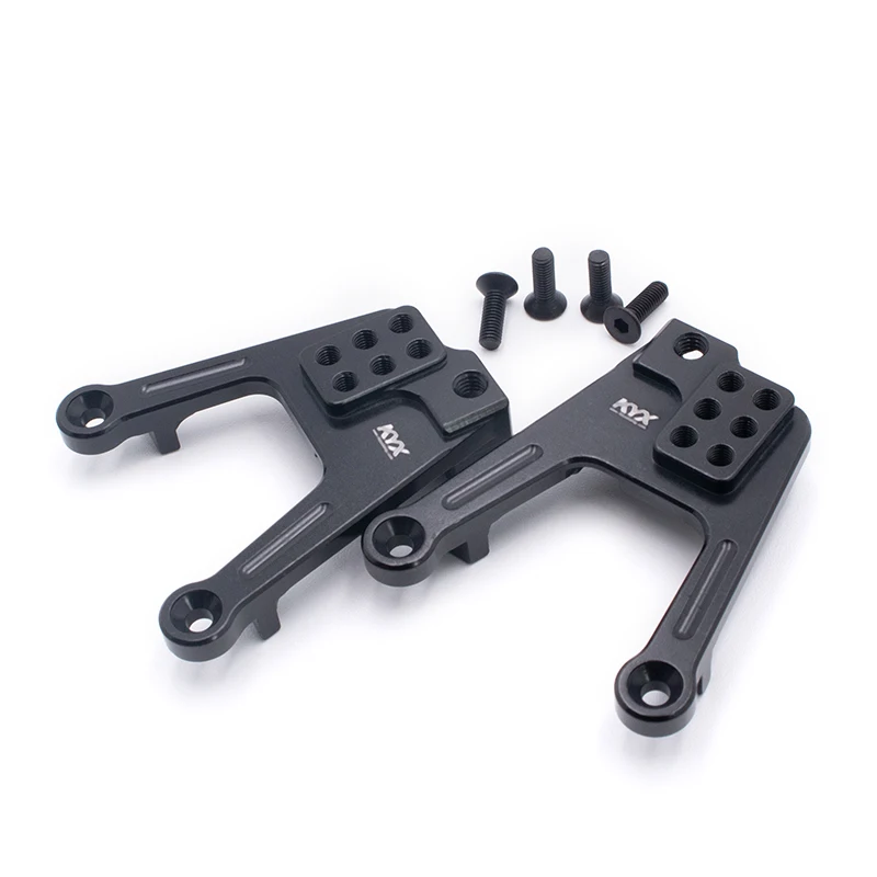 Soporte de amortiguador trasero de aleaci&oacute;n de aluminio CNC, torre de choque Axial Scx10 II 90046, soporte a prueba de golpes para actualizaci&oacute;n de coches RC 1/10-0