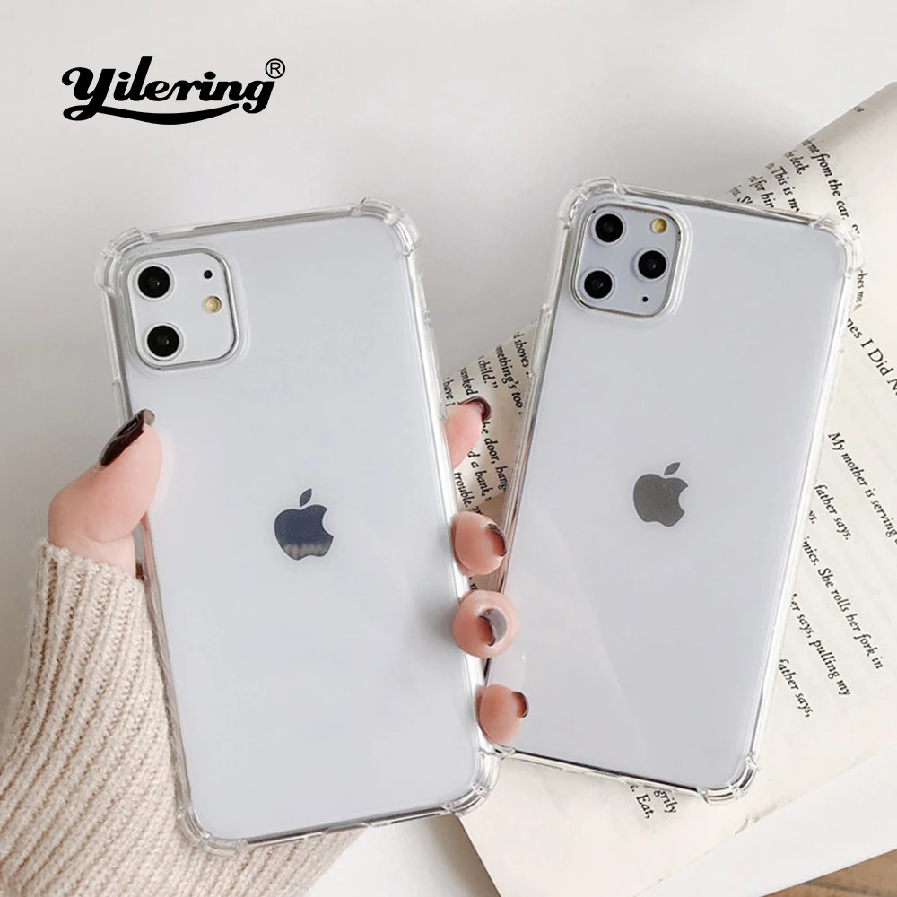 Взрывозащищенный противоударный мягкий чехол для Apple iPhone 11 Pro Max XR XS Max X чехол для телефона для iPhone 8 7 6 S 6 S Plus 5 5S SE 2 Чехол