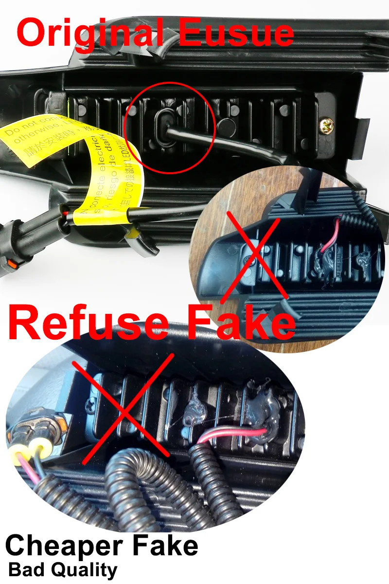 Eusue E4 с маркировкой светодиодный DRL для Toyota Land Cruiser Prado 120 GRJ120 TRJ120 FJ120 2003~ 2009 дневной ходовой светильник противотуманная фара