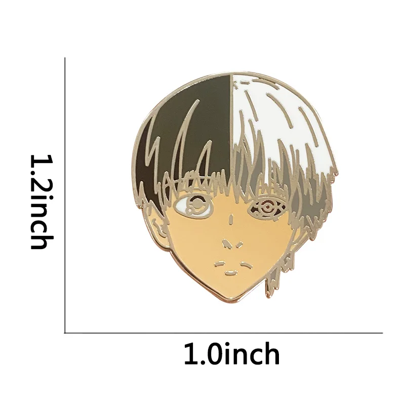 Ken Kaneki One Eyed King Ghoul red eye красивые шпильки TG Chibi японское аниме и брошь Манга |