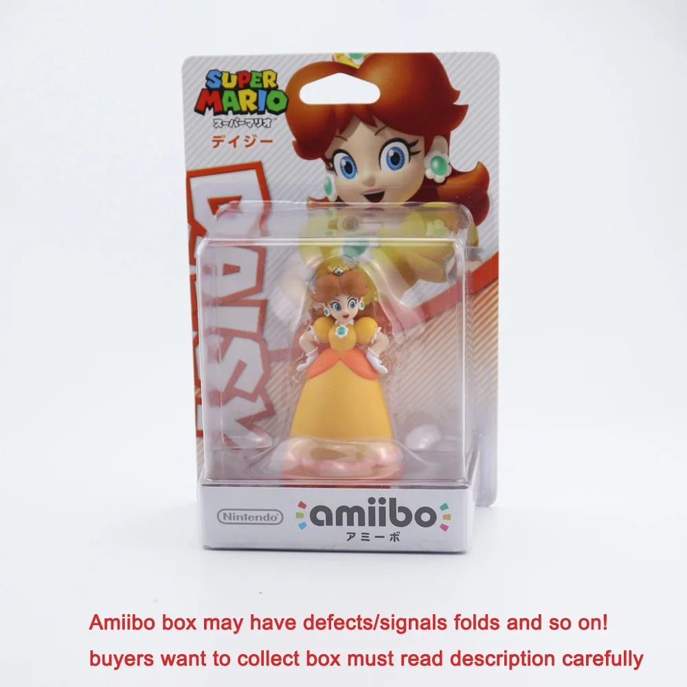 Daisy Фигурка Amiibo из серии Super Mario Luigi Peach Yoshi Bowser Donkey Kong для wii U - Цвет: Daisy