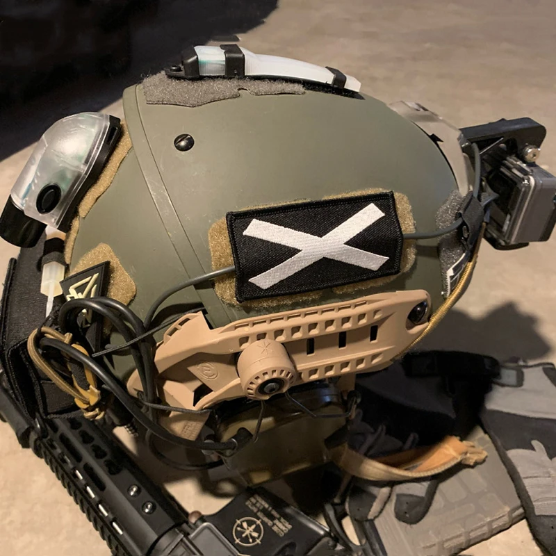 Вышитые нашивки X Unknown Infinity вызов невозможные тактические наклейки для одежды