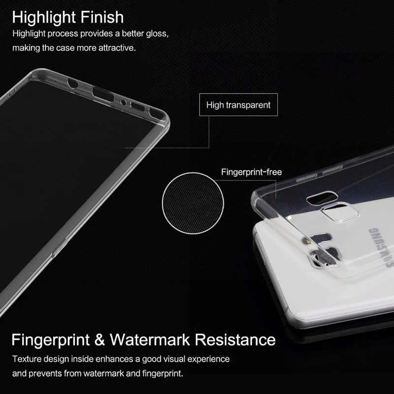 Мягкий силиконовый чехол накладка для Samsung Galaxy C9 C9Pro Pro C9000 C9100 кристально