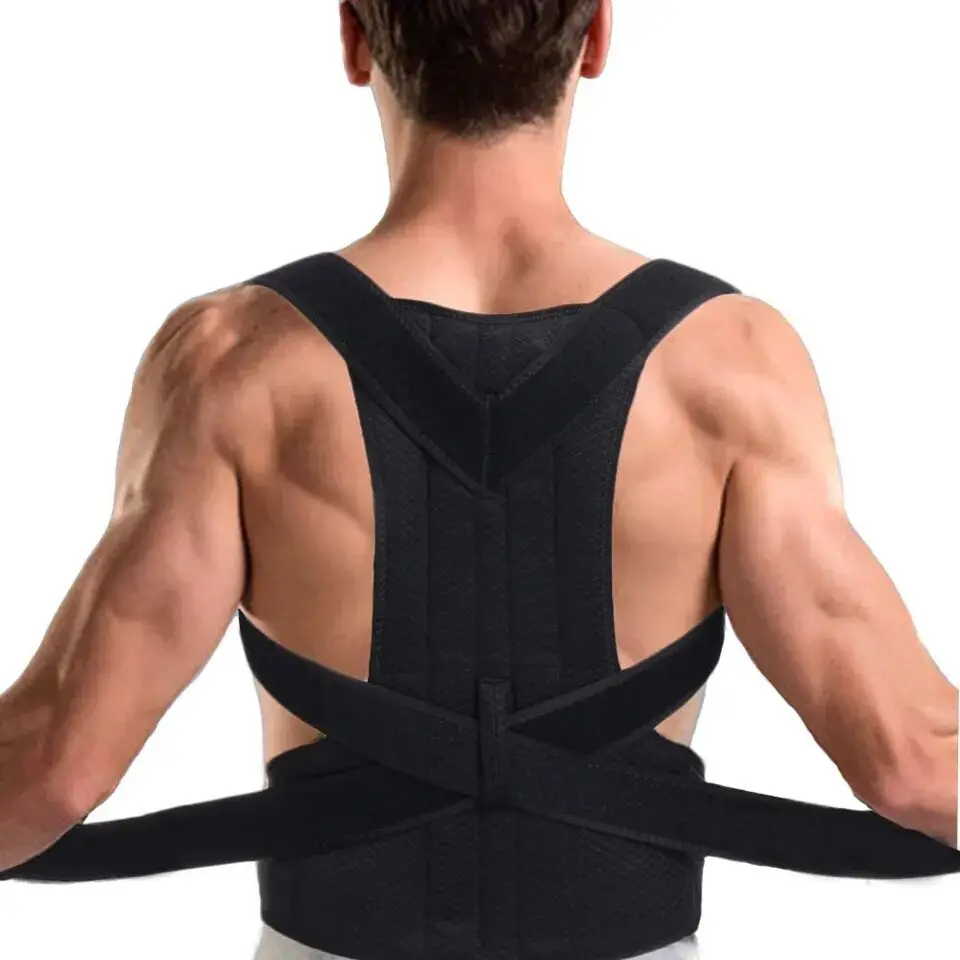 

Humpback Girdle Orthopedic Shoulder Scoliosis Lower Back Brace Support Belt Posture Corrector de Posture 2 Keel Bone Corset Men