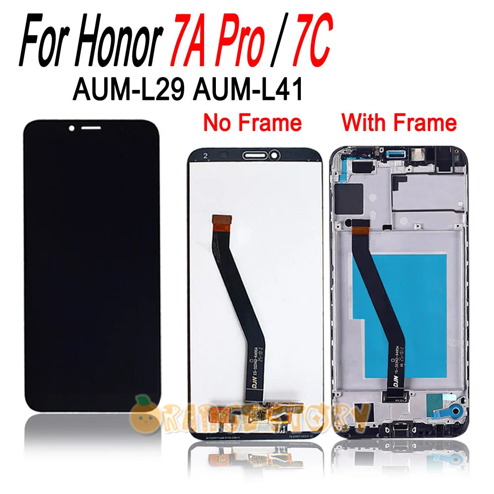 Для Honor 7A Pro AUM L29 / 7C L41 ЖК дисплей Дисплей сенсорный Экран рамка для сборки запасные