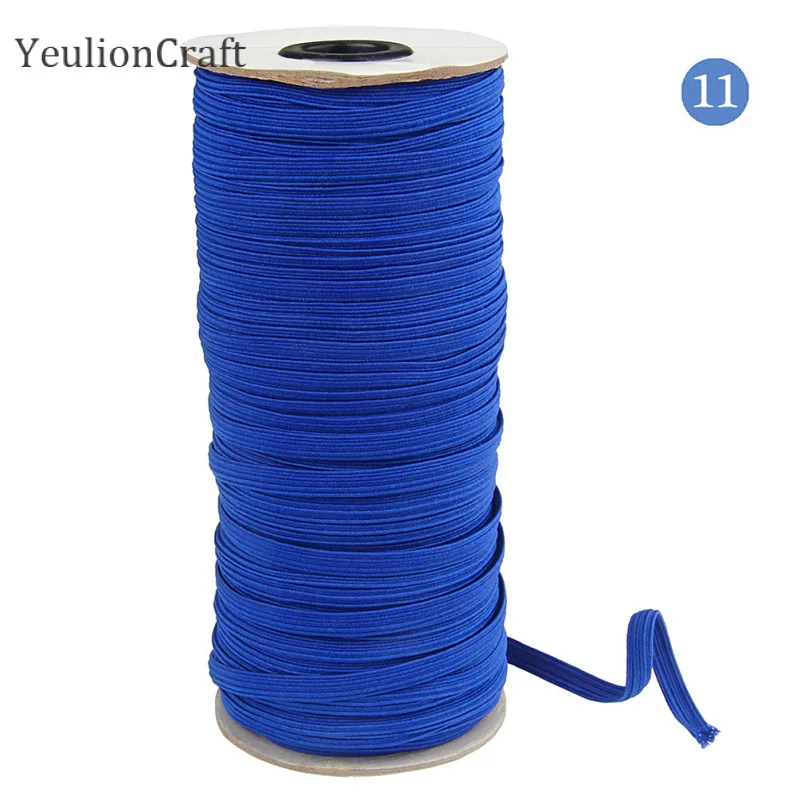 Цветные эластичные ленты Chzimade 100 ярдов/рулон 6 мм | Дом и сад