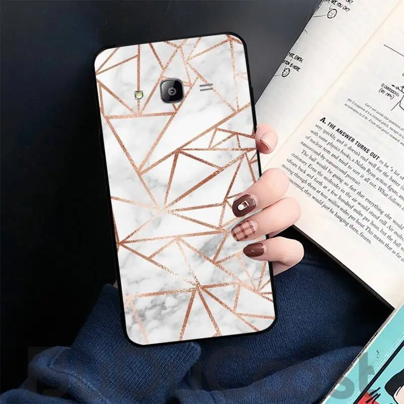 

Geometric Marble Texture Phone Case For Samsung galaxy A6 A10 A20 A30 A50 A51 A71 note 10 plus