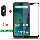 2 в 1 Защитное стекло для объектива камеры для Xiaomi mi A2 Lite закаленное стекло для Xiaomi mi A2 Xiomi mi A2Lite mi A2 A2Lite пленка для объектива