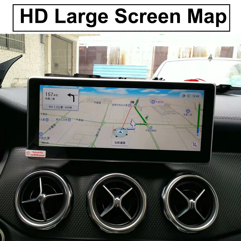 Автомобильный мультимедийный плеер Liislee NAVI для Mercedes Benz MB GLA Class X156 2014 ~ 2018 NTG