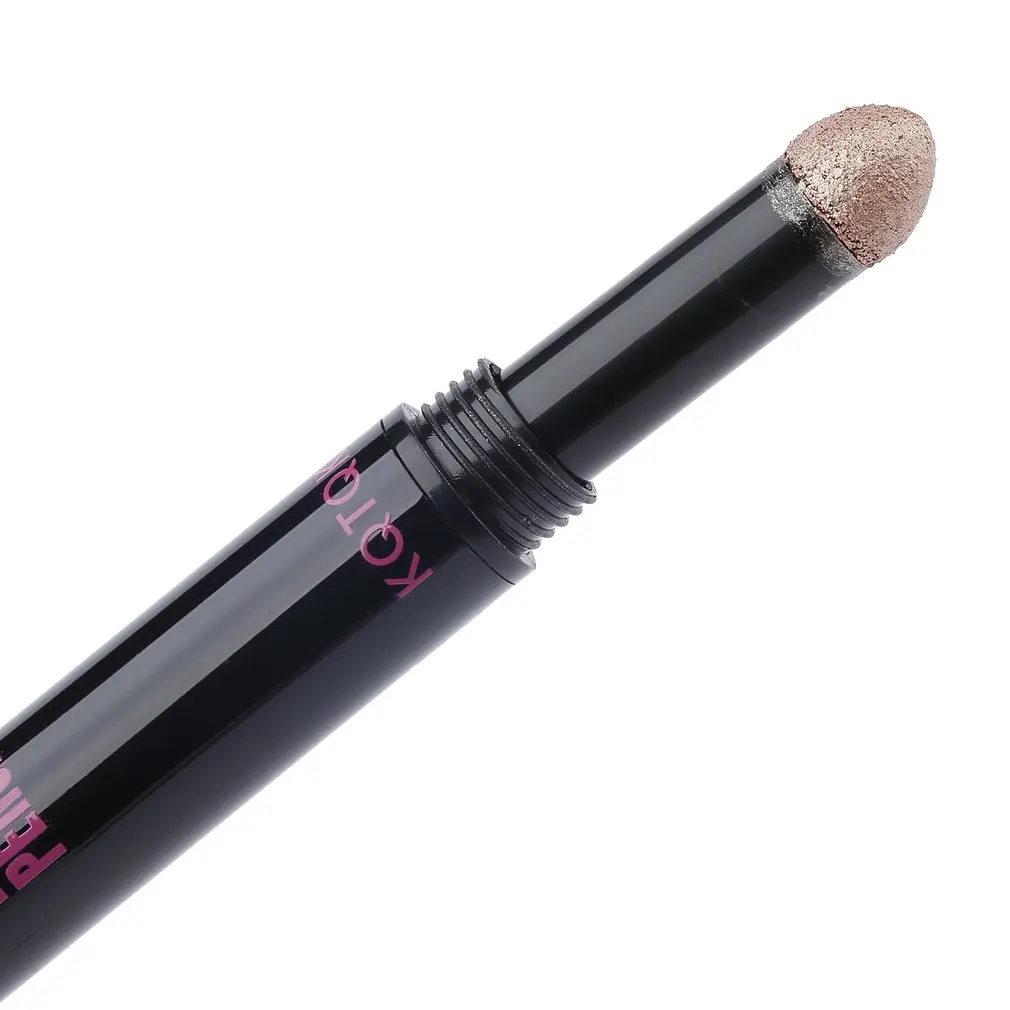 Double Head Cushion Pen Durable Eyeshadow Perlescent Silky Stick Natural Makeup Easy to Wear 2# | Красота и здоровье