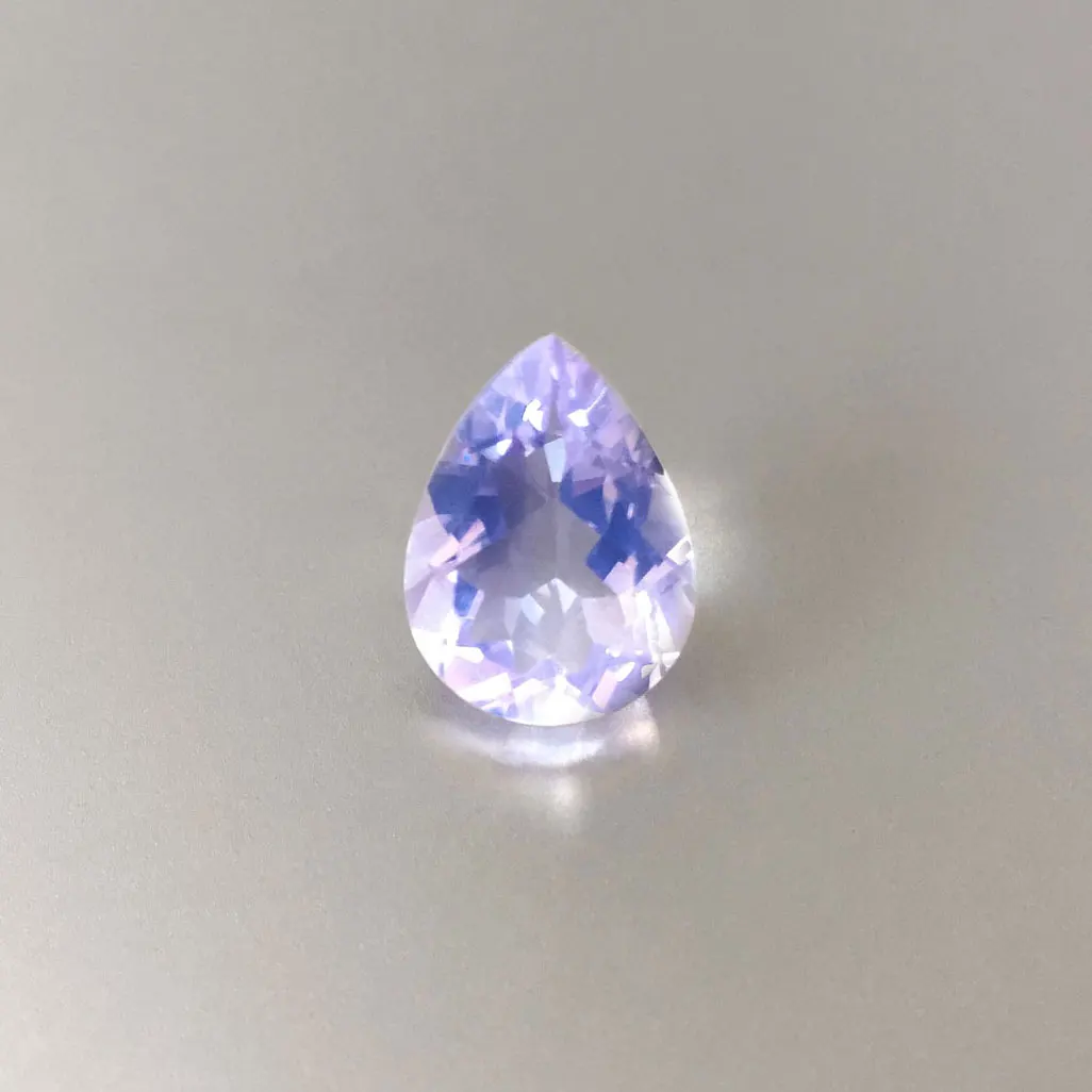 Высококачественный Лавандовый кварц 7x9 мм граненый фотоэлемент три штуки в