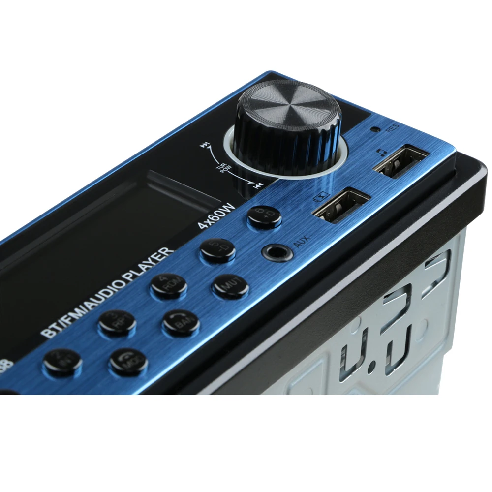 автомагнитола с двумя usb-портами RDS AM FM Bluetooth авто магнитола 1 din Aux стерео аудио