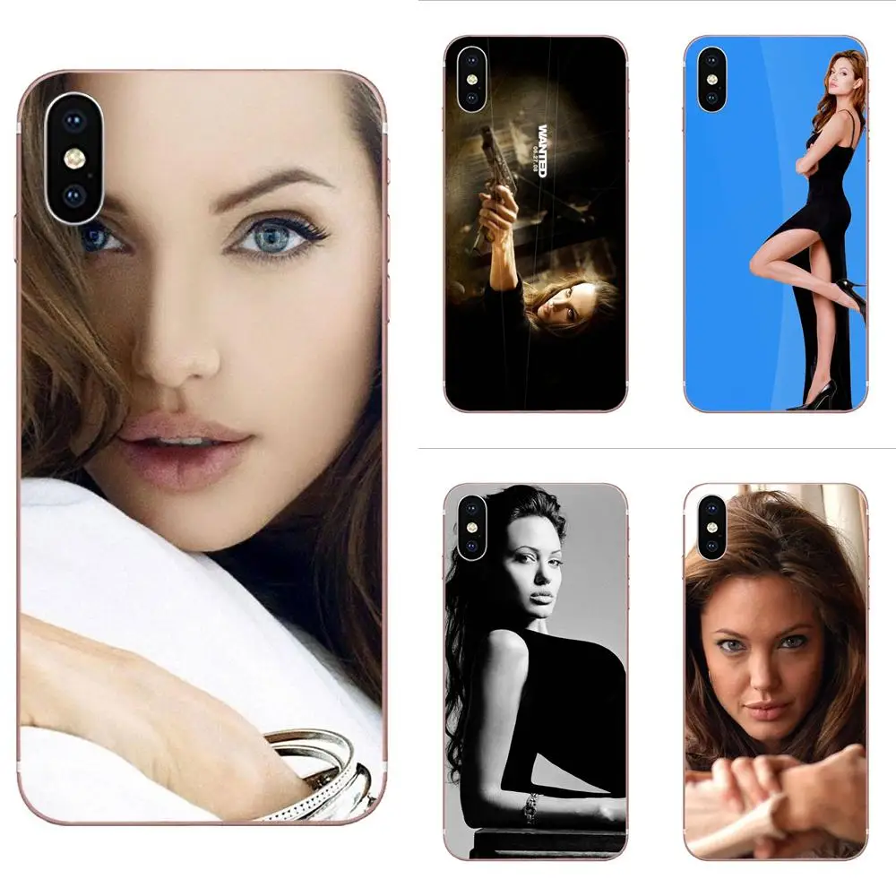 Мягкий телефон Quin Angelina Jolie для Xiaomi Redmi Mi 4 7A 9T K20 CC9 CC9e Note 7 9 Y3 SE Pro Prime Go