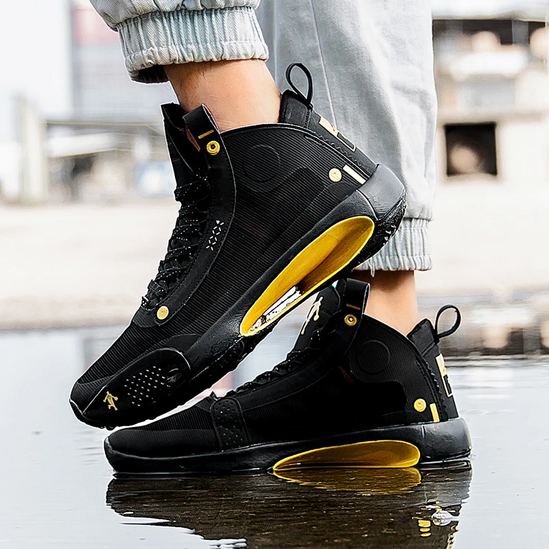 

2020 Mens Basketball Shoes High Quality Fashion Sneakers Comfortable Breathable Non-slip Men Sport Shoes Casual Jogging Shoes