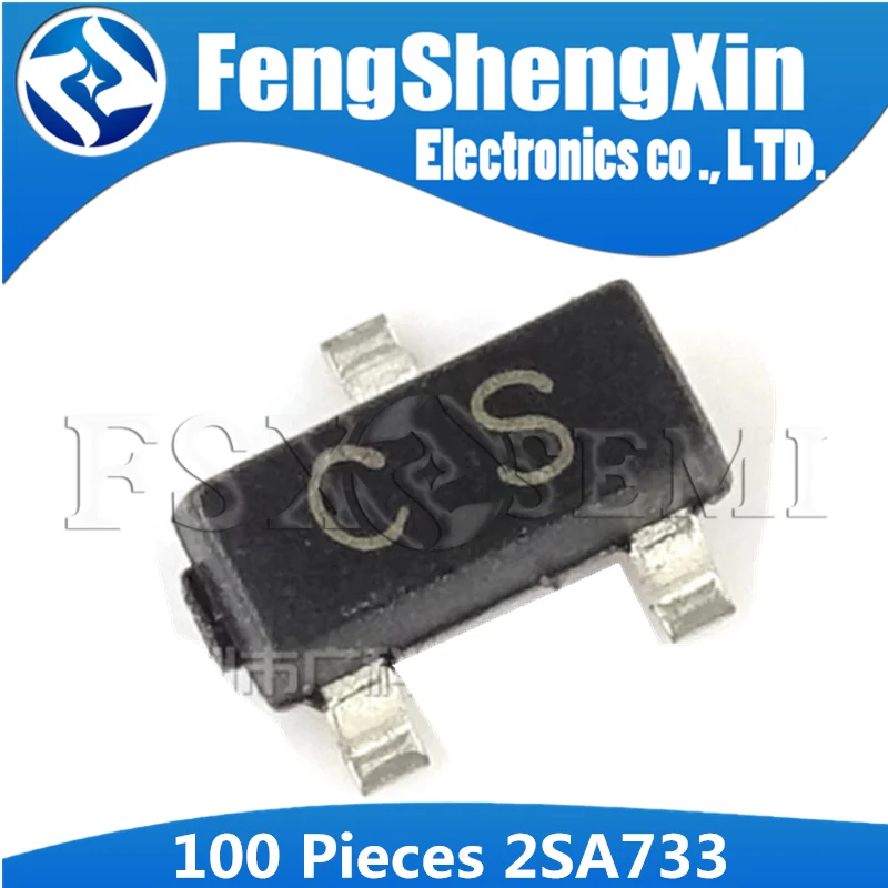 100 шт. MMBTA733 2SA733 SOT23 A733 SOT SMD SOT-23 CS новый транзистор | Электронные компоненты и