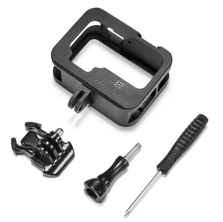 

Aluminum Alloy Housing Camera Cage for Gopro Hero 9 Black Camera Accessories Anti-fall Cold Boot Expands Vlog Photography Action